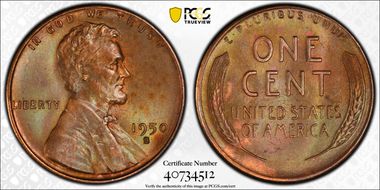 1950-S 1C MS65BN