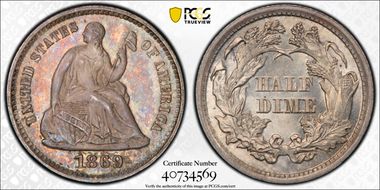1869 H10C MS66+ 