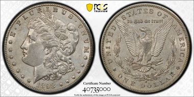 1898-S $1 AU53