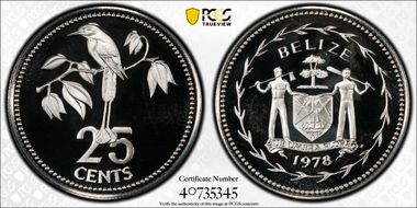 1978-FM 25C KM-49a Silver PR68DCAM