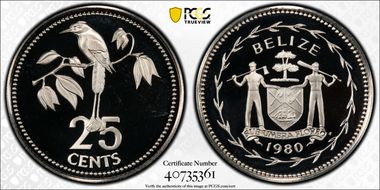 1980-FM 25C KM-49a Silver PR69DCAM