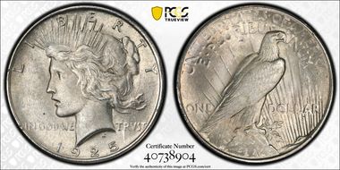 1925 $1 MS64