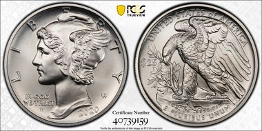 2020-W $25 Palladium First Strike SP70