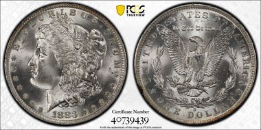 1883-O $1 MS64