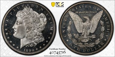 1890-CC $1 MS64+ DMPL
