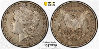 1898-S $1 XF40