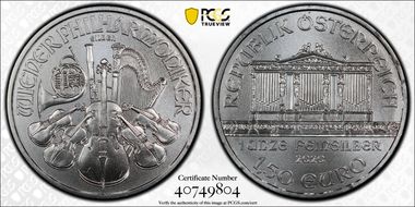 2020 € 1.50 Vienna Philharmonic MS69