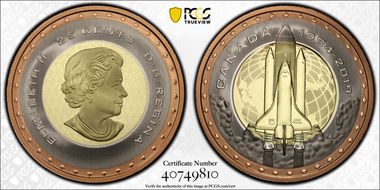 2019 25C First Canadian in Space SP69