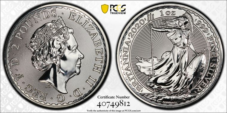 Cert 40749812 - Coin Image