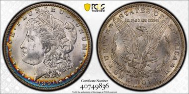 1891-O $1 MS64