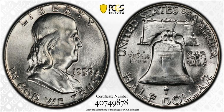 Cert 40749878 - Coin Image