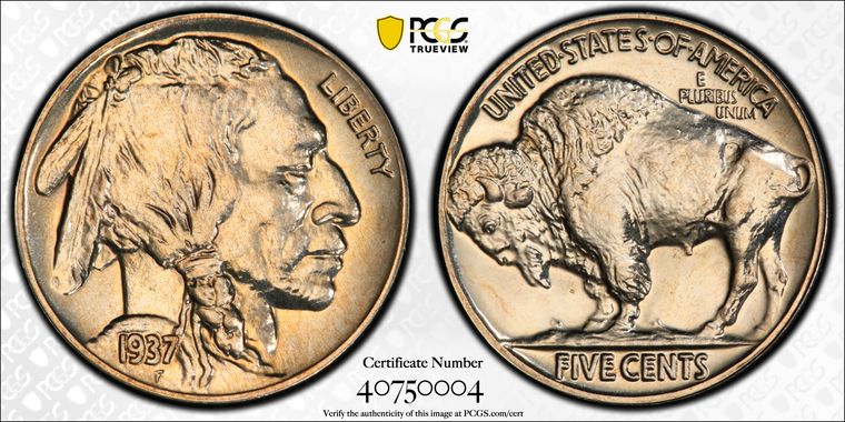 Cert 40750004 - Coin Image