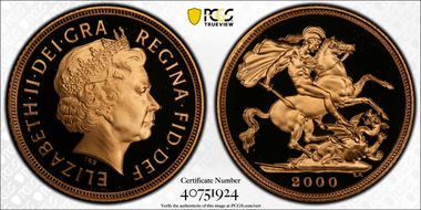 2000 Sov S-SC4 St. George PR70DCAM