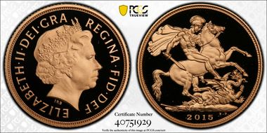 2015 Sov S-SC7 Ian Rank-Broadley Portrait PR70DCAM