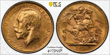 1913-P Sov S-4001 MS62