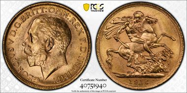 1916-P Sov S-4001 MS63