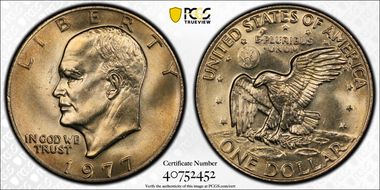 1977 $1 MS65