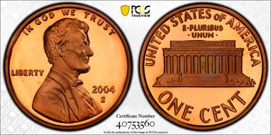 2004-S 1C PR69DCAM