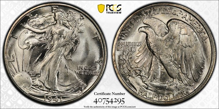 Cert 40754295 - Coin Image