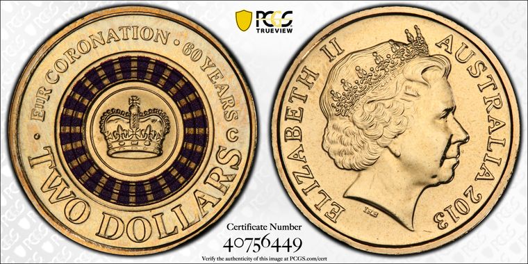 Cert 40756449 - Coin Image