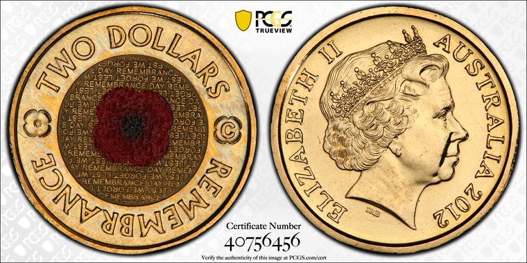 Cert 40756456 - Coin Image