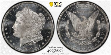 1879-S $1 MS66DMPL