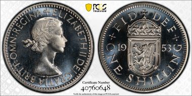 1953 Shil S-4140 Scottish Rev PR65CAM