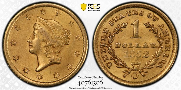 Cert 40761306 - Coin Image