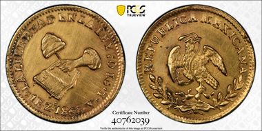 1860/59-Zs VL Escudo KM-379.6 N1