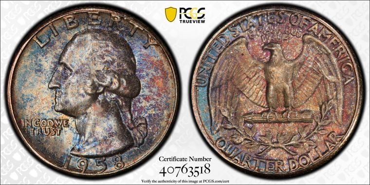 Cert 40763518 - Coin Image