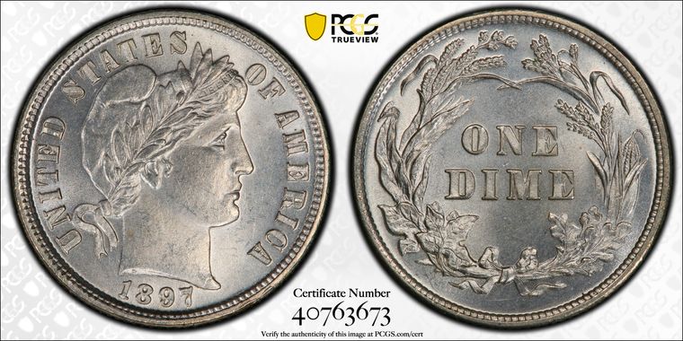 Cert 40763673 - Coin Image