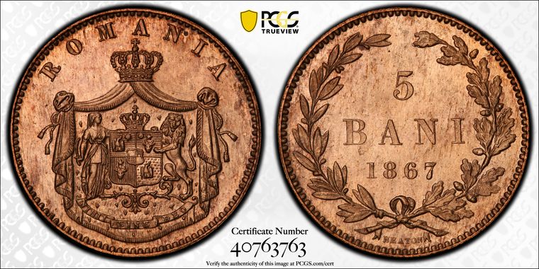 Cert 40763763 - Coin Image