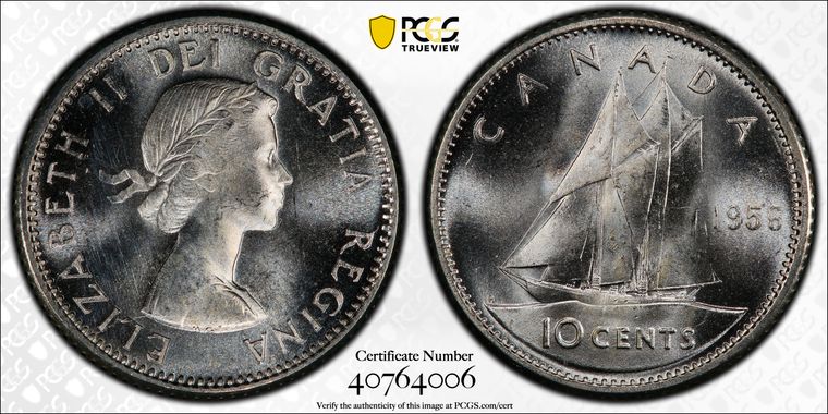 Cert 40764006 - Coin Image