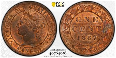 1887 1C MS64RB