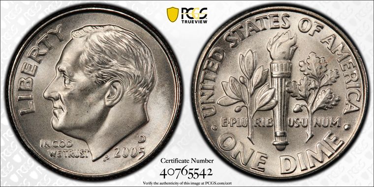 Cert 40765542 - Coin Image