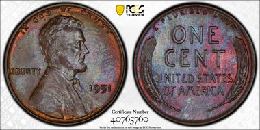 1951 1C MS64BN