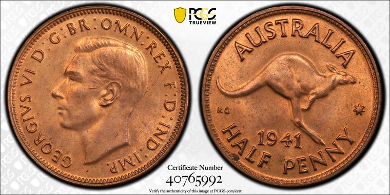 Cert 40765992 - Coin Image