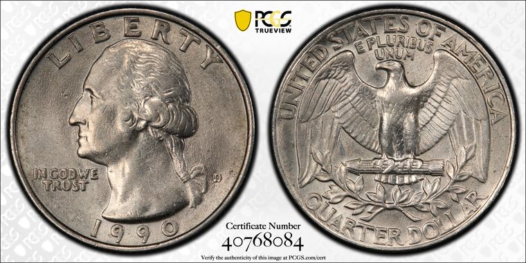 Cert 40768084 - Coin Image