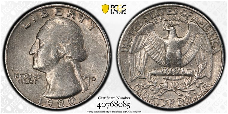 Cert 40768085 - Coin Image