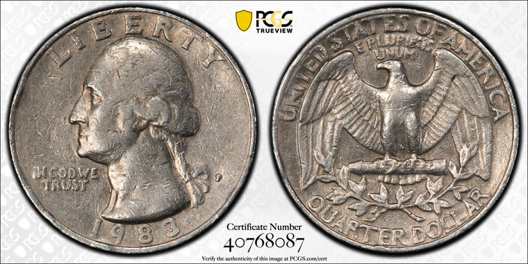 Cert 40768087 - Coin Image