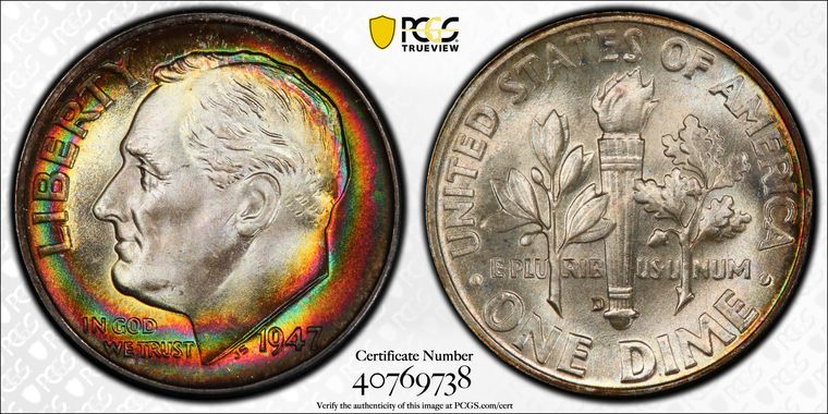 Cert 40769738 - Coin Image