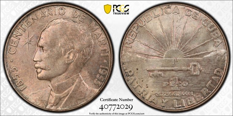 Cert 40772029 - Coin Image