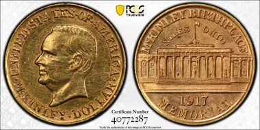 1917 G$1 McKinley N1