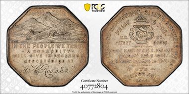 1901 Lesher $ HK-1021 HH Rosser XF45