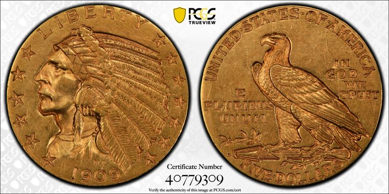 Cert 40779309 - Coin Image