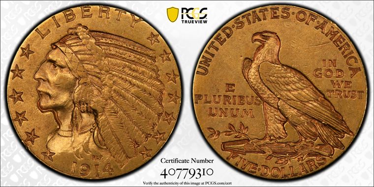 Cert 40779310 - Coin Image