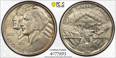 1939-S 50C Arkansas MS64