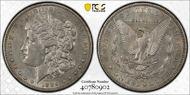 1889-CC $1 XF45
