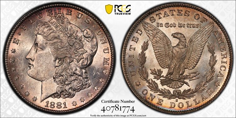 Cert 40781774 - Coin Image