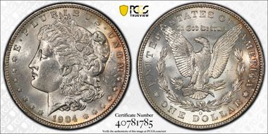 1904-O $1 MS62